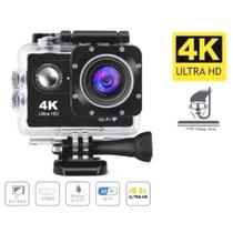 Câmera Filmadora 4K Go Ultra HD Case A Prova DÁgua