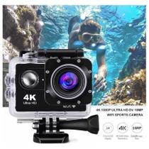 Camera Filmadora 4K Sport Ideal P/ Pescaria, Ciclismo, Megulho, Trabalho, You Tuber