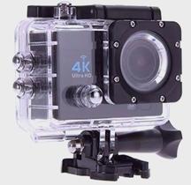 Câmera Filmadora Action Pro 4K Sports ULTRA-HD Wi-fi Esporte Subaquático Controle Remoto Capacete Impermeável Câmeras De Gravação De Vídeo