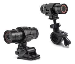 Câmera Filmadora Carro Bike Moto Suportes Capacete Guidão F9 - Mike Shop