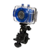 Câmera filmadora de ação HD com caixa estanque e acessórios - VIVITAR