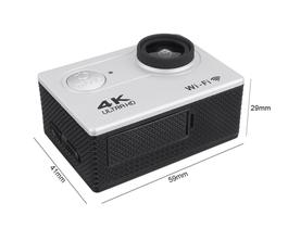 Câmera Filmadora Esporte 4k Full Hd Wifi Youtube 1080p 2.0mp Com Controle