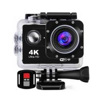 Câmera Filmadora Sport 4k Action Wi-fi C/ Controle Sem Fio - Go Cam