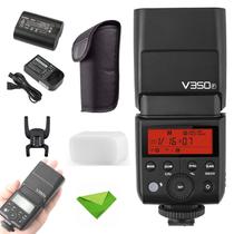 Câmera Flash Godox V350F TTL para Fuji FujiFilm com 2000mAh
