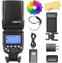 Câmera Flash Godox V860III-N para Nikon com bateria de íon de lítio
