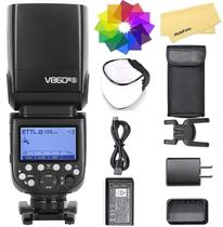 Câmera Flash Godox V860III-S para Sony com bateria de íon de lítio de 2600mAh
