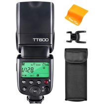 Câmera Flash Speedlite Godox TT600 para Canon Nikon e mais