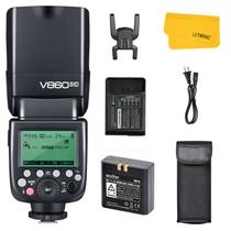 Câmera Flash Speedlite Godox V860II-C para Canon EOS