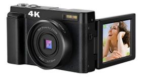 Camera Fotografica 4k Webcam Melcam 48mp Filmadora Sd 32gb