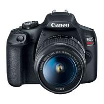 Câmera Fotográfica Canon EOS Rebel T7 com Lente EF-s 18-55mm Is II Preta