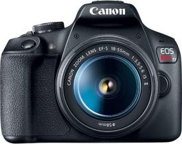 Câmera Fotográfica Digital Canon Eos Rebel T7 Dslr Com Lentes 18-55Mm - Preto-2727C002 Câmera Fotográfica Digital Canon Eos Rebel T7 Dslr Com Lentes 18-55Mm - Preto-2727C002