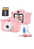 Câmera Fotográfica Digital Hd Infantil Foto Vídeo Jogo 32gb