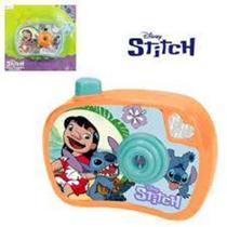 Câmera Fotográfica Infantil Projetora Stitch Luz Projeta Imagem - Etitoys