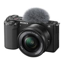 Câmera Fotográfica Sony Zv-E10 E Lente 16-50Mm Preto