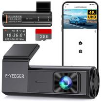 Câmera frontal WiFi Dash Cam E-YEEGER 4K para carros