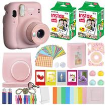 Câmera Fujifilm Instax Mini 11 Blush Pink com acessórios
