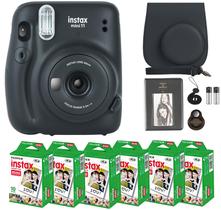 Câmera Fujifilm Instax Mini 11 com filme 60 folhas e acessórios