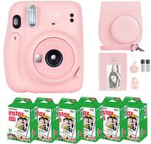 Câmera Fujifilm Instax Mini 11 com filme 60 folhas e acessórios