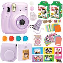 Câmera Fujifilm Instax Mini 11 lilás roxo+filme 40 folhas