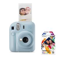 Câmera FujiFilm Instax Mini 12 Azul com filme 10 Poses