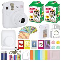 Câmera Fujifilm Instax Mini 12 Clay White + Estojo+Filme 40P Câmera Fujifilm Instax Mini 12 Clay White + Estojo+Filme 40P