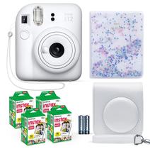 Câmera Fujifilm Instax Mini 12 Clay White + Film 40 folhas Câmera Fujifilm Instax Mini 12 Clay White + Film 40 folhas