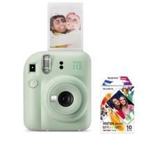 Câmera FujiFilm Instax Mini 12 Verde com filme 10 Poses