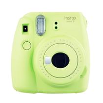 Câmera Fujifilm Instax Mini 9 verde limão com espelho de selfie Câmera Fujifilm Instax Mini 9 verde limão com espelho de selfie