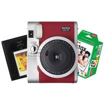 Câmera Fujifilm Instax Mini 90 Neo Classic - Vermelho