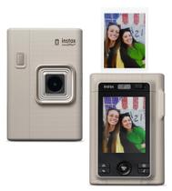 Câmera Fujifilm Instax Mini LiPlay+ Híbrida Bege Areia