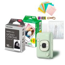 Câmera Fujifilm Instax Mini LiPlay Hybrid Instant Impressora Instantânea Matcha Câmera Fujifilm Instax Mini LiPlay Hybrid Instant Impressora Instantânea Matcha