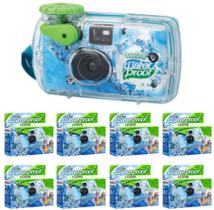 Câmera Fujifilm QuickSnap à Prova d'Água 35mm Pacote com 8 Unidades Câmera Fujifilm QuickSnap à Prova d'Água 35mm Pacote com 8 Unidades