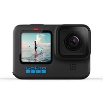 Câmera GoPro HERO 10 Black, Transmissão 1080p, Controle por Voz, Display Touch, Preta - GOP-CHDHX-10
