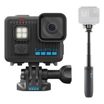 Camera Gopro Hero Lit 4k30 Com Luz Integrada + Bastão Extensor Shorty