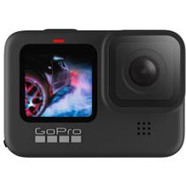 Câmera GoPro HERO9 Black 20MP 5K Wi-Fi Bluetooth GPS - à Prova de Água Transmissão ao Vivo