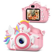 Câmera GREENKINDER Kids Selfie 1080P HD 20MP 32GB rosa Câmera GREENKINDER Kids Selfie 1080P HD 20MP 32GB rosa
