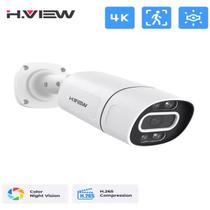 Câmera H.VIEW 4K Color Night Vision IP66 H.265 Externa