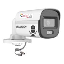 Câmera Hikvision Colorvu Ds-2ce10df0t-lpfs Full Hd Com Áudio Câmera Hikvision Colorvu Ds-2ce10df0t-lpfs Full Hd Com Áudio