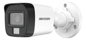 Camera Hikvision DS-2CE16D0T-EXLPF 2.8MM Fullhd Bullet 1080p 20m Com Led Cor Branco