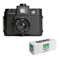 Câmera HOLGA 120GCFN Filme Médio Formato com Ilford HP5