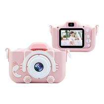 Câmera Infantil Brinquedo Digital Fotográfica Filma Rosa - Prime