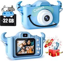 Câmera infantil CIMELR Câmera digital infantil com cartão TF de vídeo de 32 GB