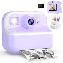 Câmera infantil de impressão instantânea Luoba 48MP 1080P HD 2,4" Câmera infantil de impressão instantânea Luoba 48MP 1080P HD 2,4"