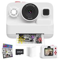 Câmera infantil de impressão instantânea Meetrye para 4-14 anos com 32 GB Câmera infantil de impressão instantânea Meetrye para 4-14 anos com 32 GB