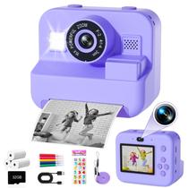 Câmera infantil GKTZ Instant Print, câmera dupla, vídeo HD 1080P Câmera infantil GKTZ Instant Print, câmera dupla, vídeo HD 1080P