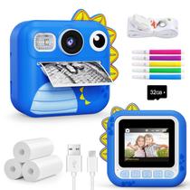 Câmera infantil KOKODI Instant Print de 3 a 12 anos com 32 GB SD Blue Câmera infantil KOKODI Instant Print de 3 a 12 anos com 32 GB SD Blue