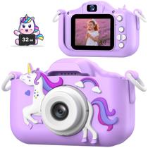 Câmera infantil Magolo Magolo 48MP 1080P HD Video 3-12 anos roxa Câmera infantil Magolo Magolo 48MP 1080P HD Video 3-12 anos roxa