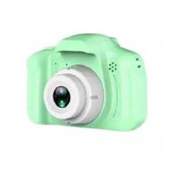 Câmera Infantil Mini Efeitos Fotos Voz Recarregável Cor verde