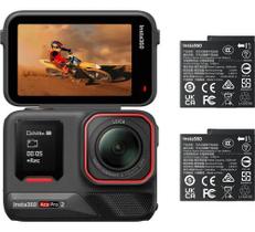 Câmera Insta360 Ace Pro 2 Action Bundle (2 Baterias) À Prova D' Água Cor Preto Câmera Insta360 Ace Pro 2 Action Bundle (2 Baterias) À Prova D' Água Cor Preto
