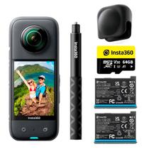 Câmera Insta360 X3 Adventure Bundle (Cartão + Baterias + Bastão) Câmera Insta360 X3 Adventure Bundle (Cartão + Baterias + Bastão)